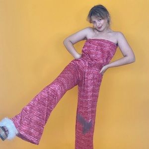 Retro 70’s style wide leg jumpsuit by Alexis